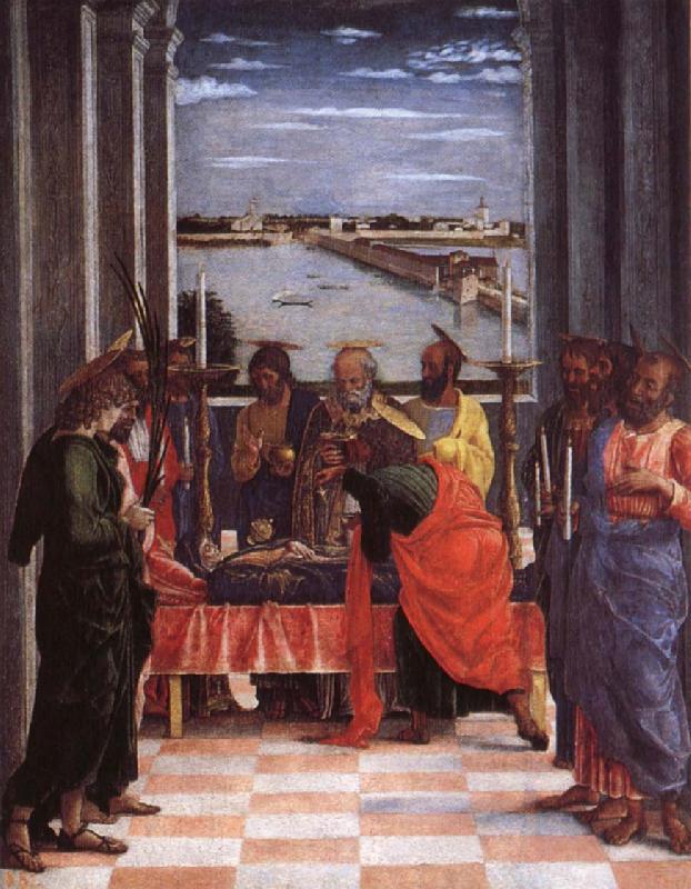 Andrea Mantegna Virgin Marie dod Sweden oil painting art